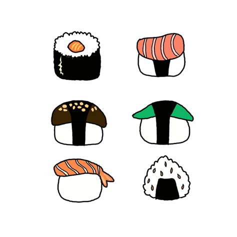 How to Draw Sushi - Step by Step Easy Drawing Guides - Drawing Howtos