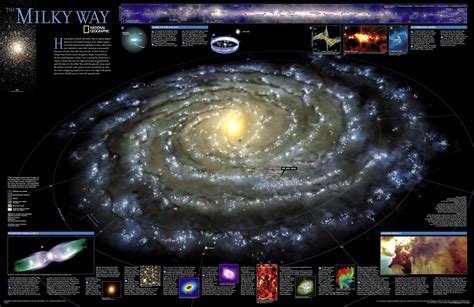 Nation Geographic - Milky Way | Galaxy images, Milky way map, Milky way