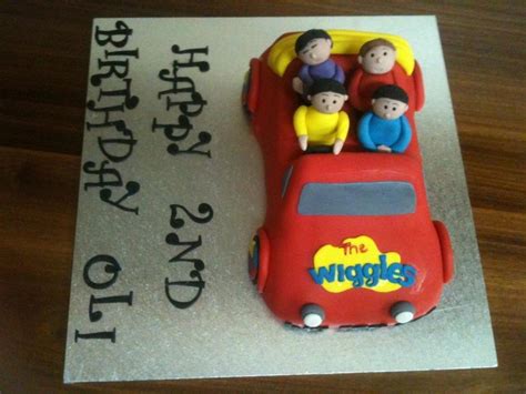 Wiggles Big Red Car Cake - CakeCentral.com