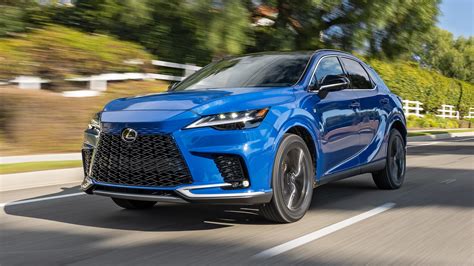 2023 Lexus RX350 F Sport First Test Review: Getting Its Mojo Back