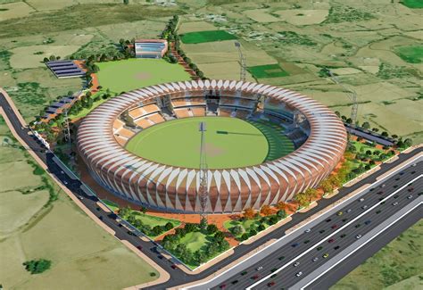 Design Architecture in India: International Cricket Stadium at Gwalior