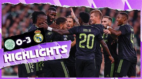 Celtic 0-3 Real Madrid | HIGHLIGHTS | Champions League 2022/23 - YouTube