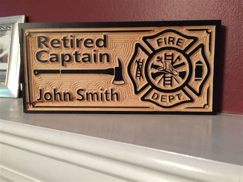 Firefighters Retirement Gift Custom Personalized Firefighters - Etsy ...