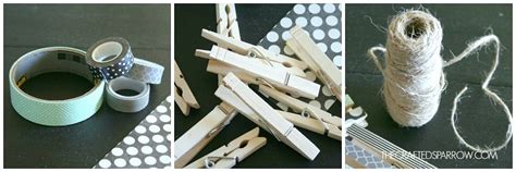 Clothespin Photo Display