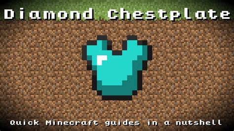 Minecraft - Diamond Chestplate! Recipe, Item ID, Information! *Up to ...