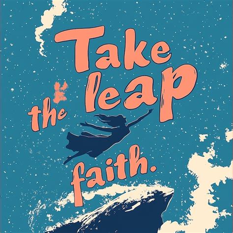 Take the leap of faith | Premium AI-generated image