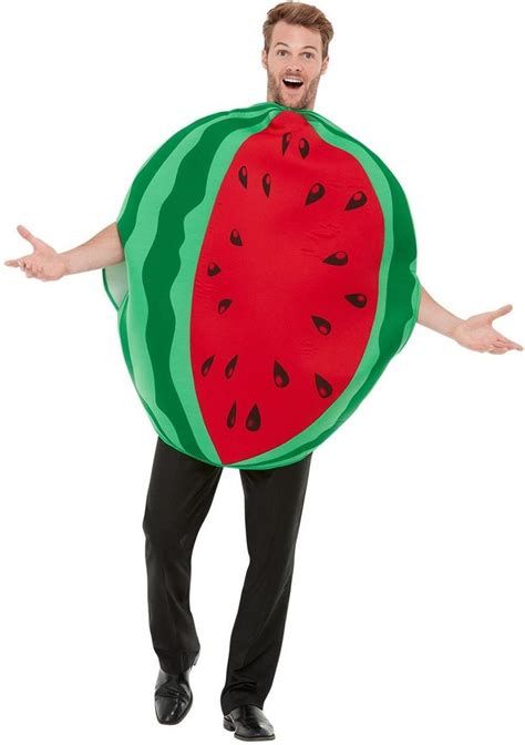 Watermelon Costume | Smiffys | Adult costumes, Watermelon costume ...