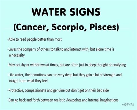 13 best water signs images on Pinterest | Astrology, Cancer zodiac ...