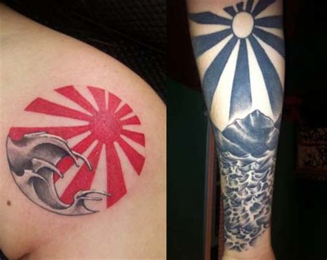 Rising Sun Tattoos | Tattoo Ideas, Designs and Meaning - Tattoo Me Now