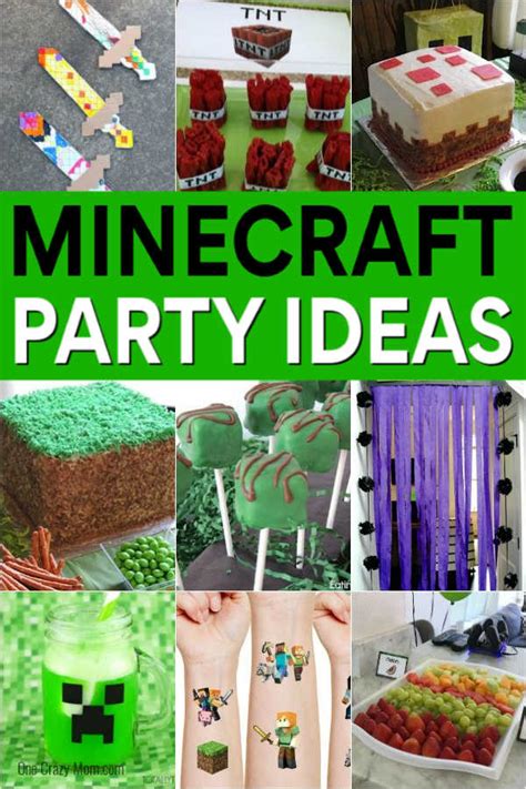 Minecraft party ideas - the best minecraft birthday party ideas