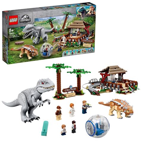 Buy LEGO 75941 Jurassic World Indominus Rex vs. Ankylosaurus Dinosaurs ...