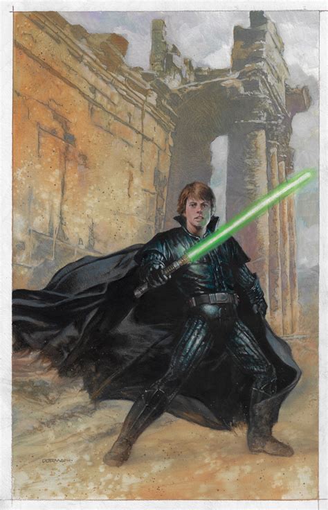 Luke Skywalker by Dave Dorman (Star Wars Dark Empire - Cover Quality ...