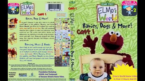 Elmo's World: Babies, Dogs & More! (Original Version 2009 DVD) Cast 1 ...