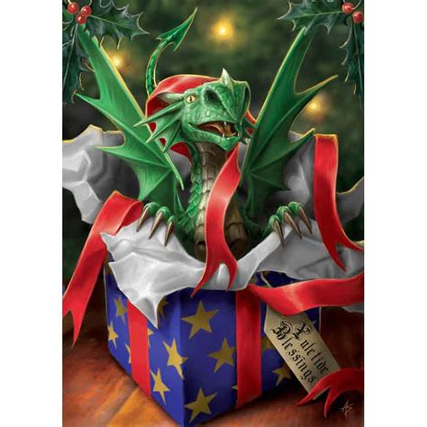 Surprise Gift - Yuletide Cards 6 Pack - 090-AN29 - Medieval Collectibles