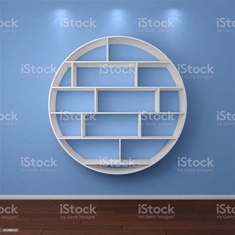 Modern Empty Bookshelf Stock Photo - Download Image Now - Arts Culture ...