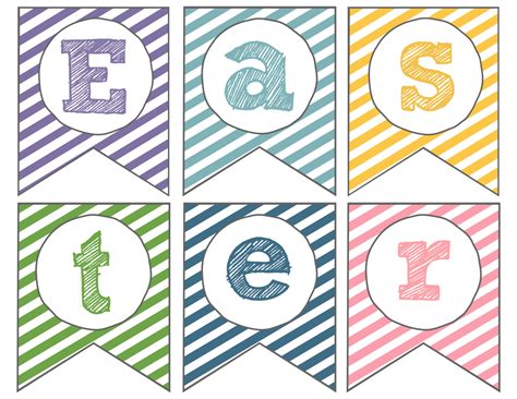 Easter Printable Banner