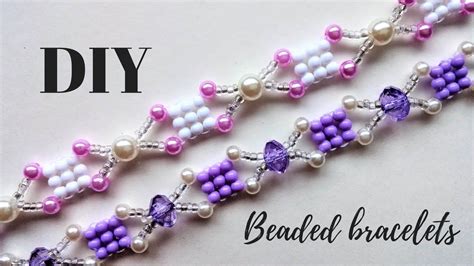 Beading Tutorial. DIY Bracelets. Easy beading pattern for beginners ...