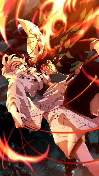 Tanjiro Kamado vs Rui Kimetsu no Yaiba 4K HD Mobile, Smartphone and PC ...