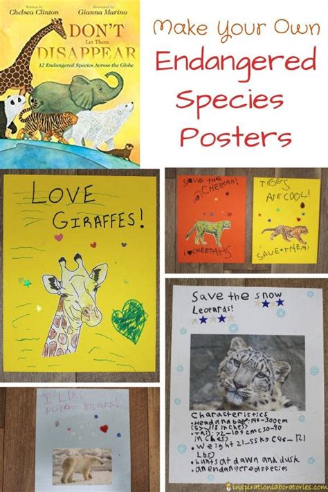 Endangered Species Poster Project | Inspiration Laboratories