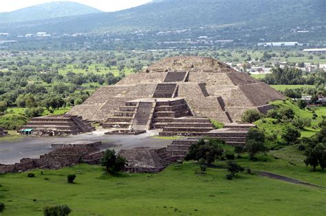 The Pyramid of Sun is the largest building in Teotihuacan and ...