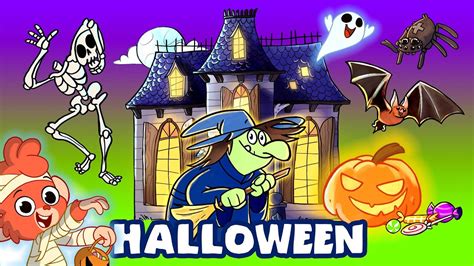 Halloween cartoons for kids | Scary Halloween video for Children ...