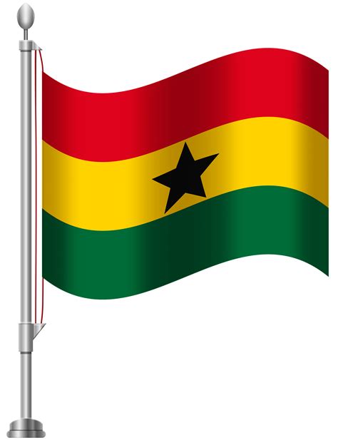 Ghana Flag PNG Clip Art - Best WEB Clipart | Ghana flag, Ghana, Bird ...