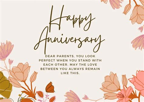 Sweetest happy anniversary quotes, Msg, wishes for parents