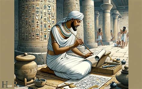 What Did Scribes In Ancient Egypt Wear? White Linen Kilts!