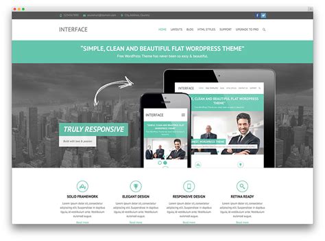 35+ Free Responsive WordPress Business Themes 2019 - Colorlib