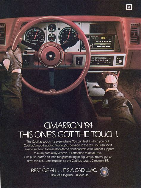 1984 Cadillac Cimarron Interior View-dashboard-automobile-original ...