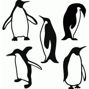 Penguin Silhouette Clip Art at GetDrawings | Free download