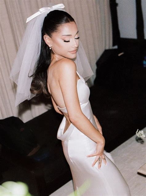 Ariana Grande Wedding Dress Photos Are Here — See the Look - FASHION ...