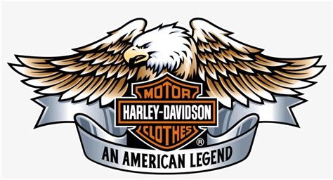 Harley Davidson Logo Eagle Wings Png - Logo De Harley Davidson ...