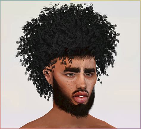 Sims 4 Male Afro Hair