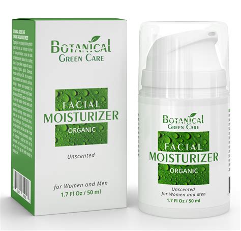 Organic Facial Moisturizer for Women and Men. 1.7 Fl oz / 50 ml ...