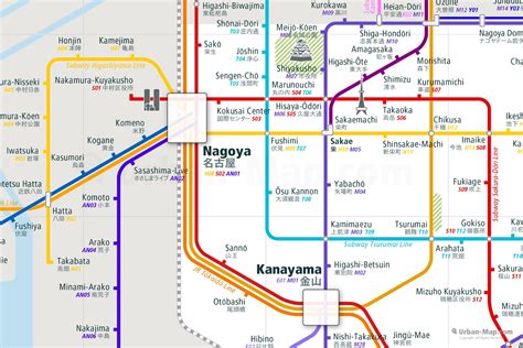 Nagoya Rail Map - A Smart City Map, Even Offline! Download Now!