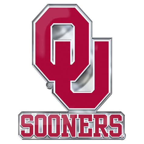 Oklahoma Sooners Auto Emblem Color Alternate Logo - Caseys Distributing