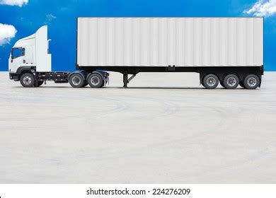 Container Truck Cargo Delivery Isolated On Stock Photo 280360613 ...