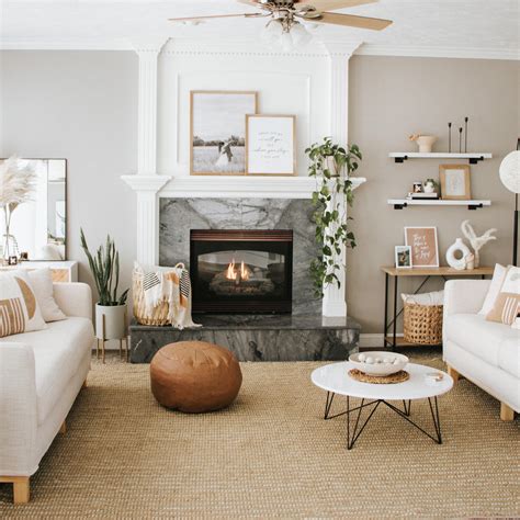 Modern + Boho Living Room Makeover (Sources included!)