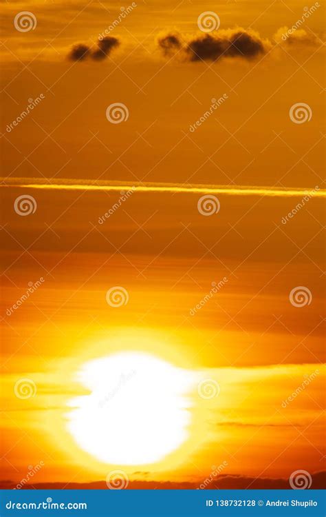 Golden Rays in the Sun at Sunset Stock Photo - Image of wallpaper ...