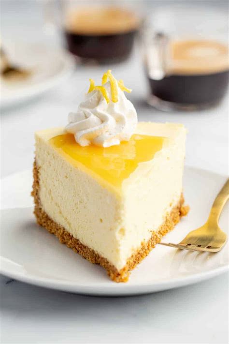 Lemon Cheesecake - My Baking Addiction