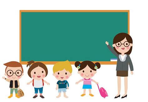 Teacher And School Kids Stock Clipart | Royalty-Free | FreeImages