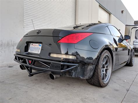 Nissan 350Z Rear Bumper Bash Bar W/ Integrated Jack Point ...