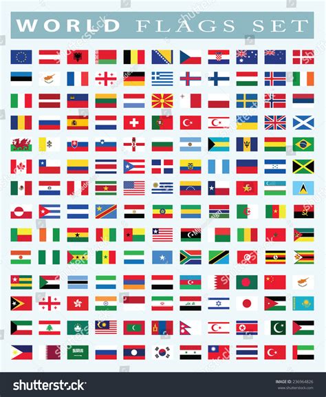 World Flags Icon Vector Illustration Stock Vector (Royalty Free ...