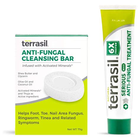 Buy Terrasil Antifungal Cream + Antifungal Soap 2-Product Kit ...