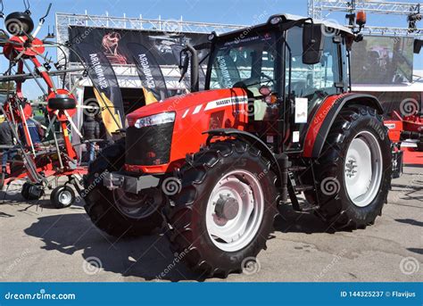 Massey Ferguson Tractor and Logo Editorial Photography - Image of ...