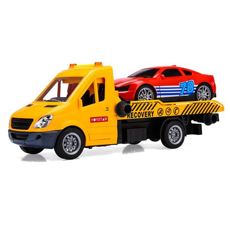 MB Sprinter Tow Truck W/ Bruder Roadster, Light Sound Module | lupon.gov.ph