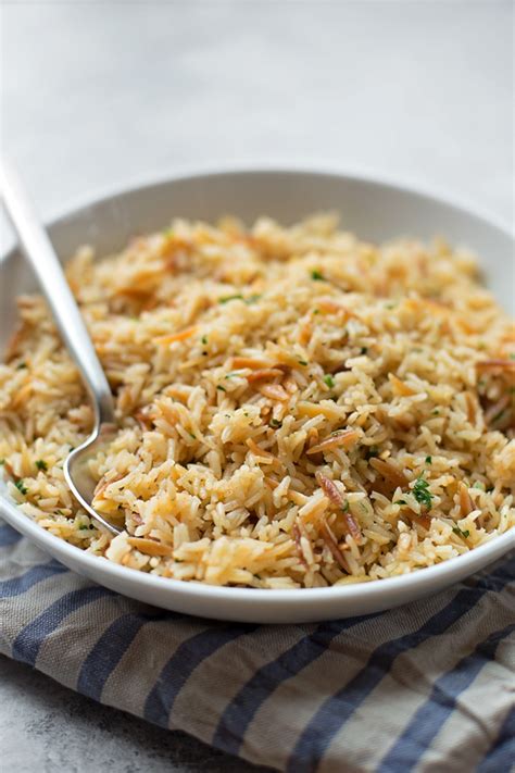 easy greek rice pilaf