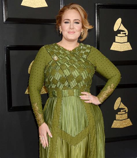 Adele – 59th GRAMMY Awards in Los Angeles – GotCeleb