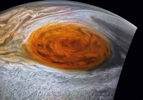 NASA Releases Stunning Images of Jupiter's Great Red Spot - InsideHook